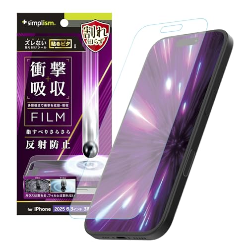 Simplism VvY iPhone 17 Pro Ռz ʕیtB ˖h~ TR-IP25M3-PF-SKAG