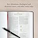 CSB Tony Evans Study Bible, Black Genuine Leather, Black Letter, Study Notes and Commentary, Articles, Videos, Charts, Easy-to-Read Bible Serif Type