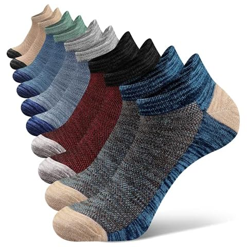 Closemate Calcetines Tobilleros Deportivos Hombre Mujer 5 Pares Cover