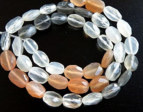 Pierre de lune multicolore perles ovales LKBEADS pour fabriquer un cadeau d'anniversaire unique