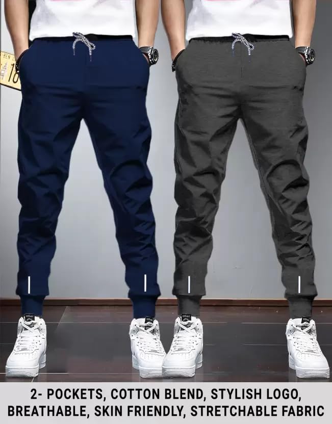 Image of REYA Mens Cotton Trackpant
