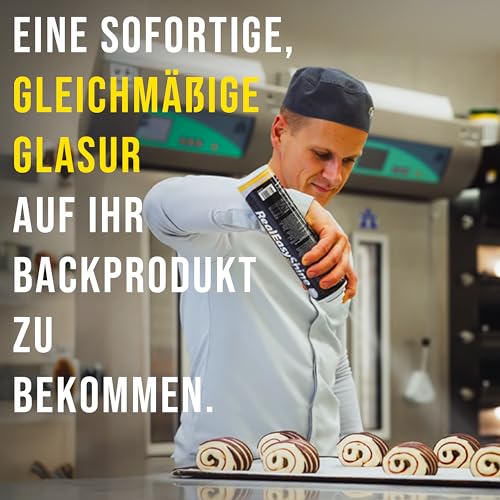 Sofortige Bäckerei-Glasurspray Easy Shine für Croissants, Brioche & Brötchen, gebrauchsfertig, allergenfrei, Eiwasch-Alternative, glänzendes Finish für Backwaren 500g