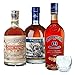 Produktbild Don Papa Rum, Emperor Heritage Rum, Centenario 12-3er Rum Set | Rum von den Philipines, Mauritius + Costa Rica, inkl. Centenario Tumbler
