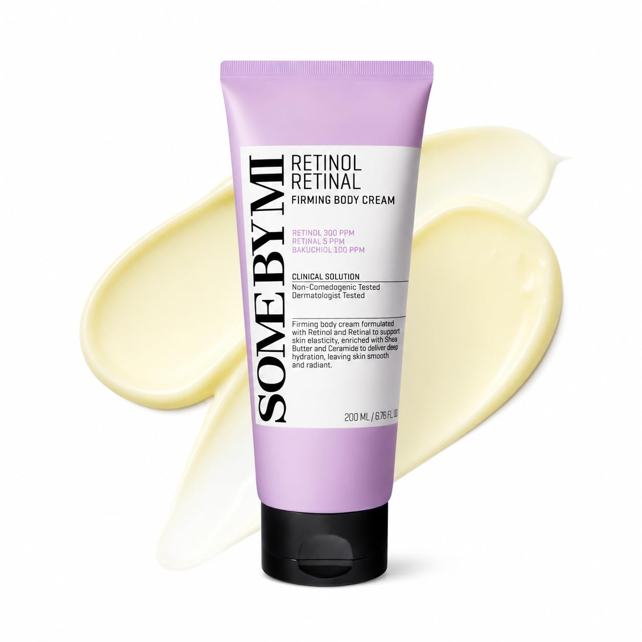 SOME BY MI Retinol Retinal Firming Body Cream 6.76 fl oz – Body Lotion for Crepey Skin, Loose Skin & Dry Skin – Hydrating Smoothing Glow Body Moisturizer Korean Skincare