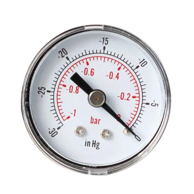 Manomètre à vide 40 mm comme instrument de mesure pour eau, gaz et huile