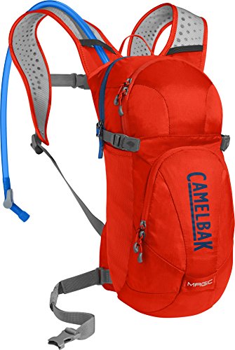 CamelBak Magic Crux Reservoir Hydration Pack, Cherry Tomato/Pitch Blue, 2 L/70 oz