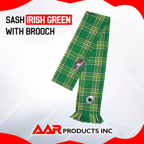 Image of AAR Womens Tartan Clan Sashes Ladies Brooch Scottish Highland - 90 x 10.5 Inches