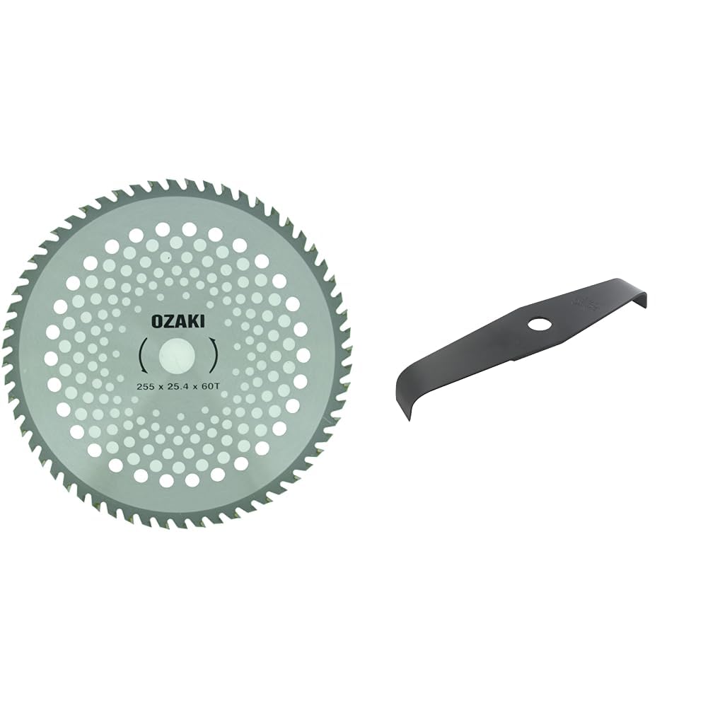 Lame Pour Débroussailleuse 3 Dents - Diamètre 300 Mm, épaisseur 4 Mm - Acier Manganèse - Pour Végétation Dense