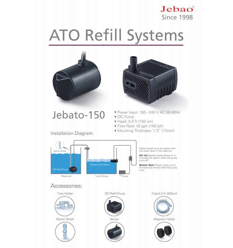 Image of Jecod Jebao Jebato-150 Smart Aquarium ATO Refill System