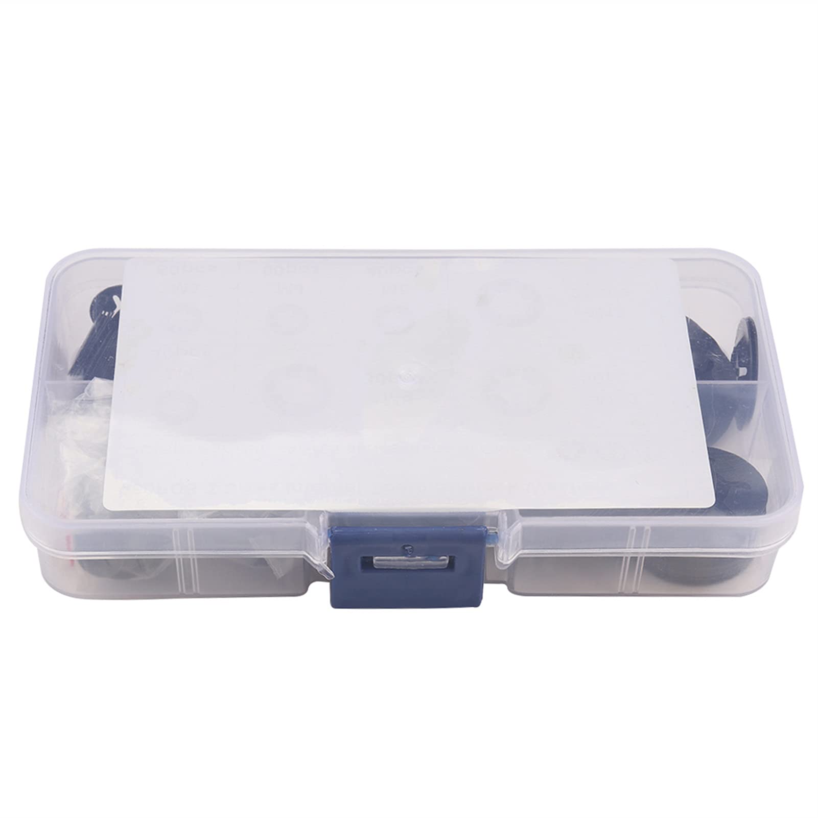Rondella 260 Pezzi Kit di assortimento di rondelle di bloccaggio a Stella con Dente Interno Rondelle di bloccaggio a Pressione Clip di bloccaggio con Dado a Stella a velocità Rapida Elementi