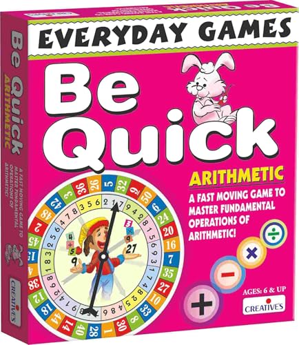 Image of Creative's Be Quick- Environmental Arithmetic | Practice Math | Children Fun Activity Mathematics Game | Build Children Basic Computational Abilities | Learning & Educational Game | Ages 6 & Up
