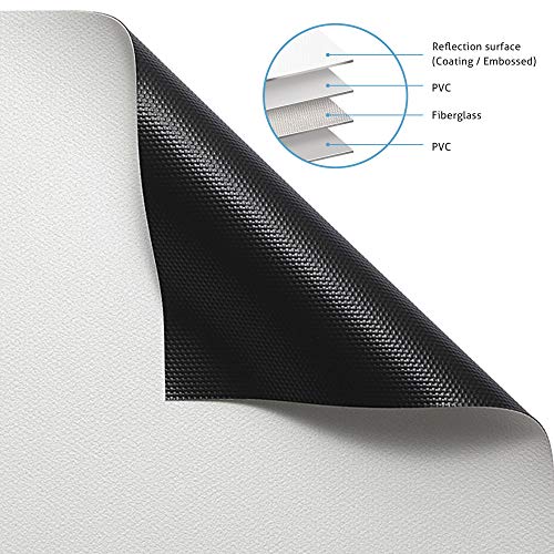 Grandview HT-MI-2649X1656 Hidetech Deckeneinbau-Leinwand, 312,4cm (123\), 264,9x165,6cm, 16:10