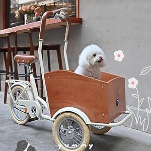   Pet-Bike-Dog-Trailer-Bicycle-Trailers-for-Travel-Strong-Load-Bearing-Capacity-Suitable-for-Going-Out-Black