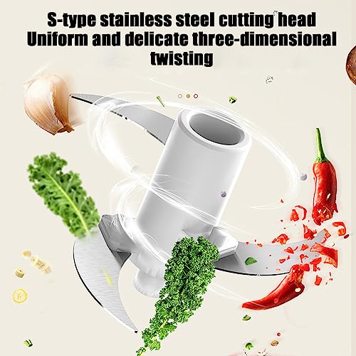 Electric Garlic Chopper 350ml Food Processor Vegetable Chopper Onion Cutter - image 4