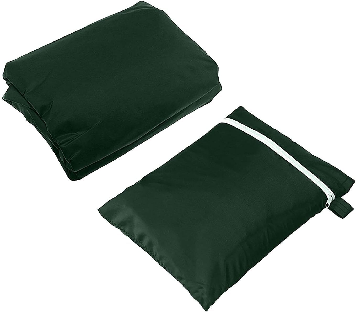 Funda protectora para mesa de ping pong de tela Oxford 420D, impermeable, para mesa de ping pong, para exteriores, 185 x 165 x 70 cm (verde)
