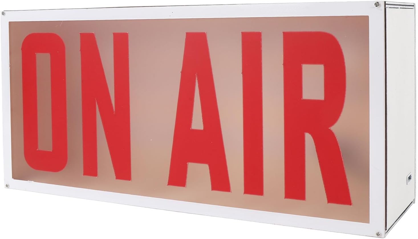 Yunseity On Air Light Sign, Remote Control with 12 Colors USB Powered Neon LED Sign for Live Streaming Studio Wall Mount Decor