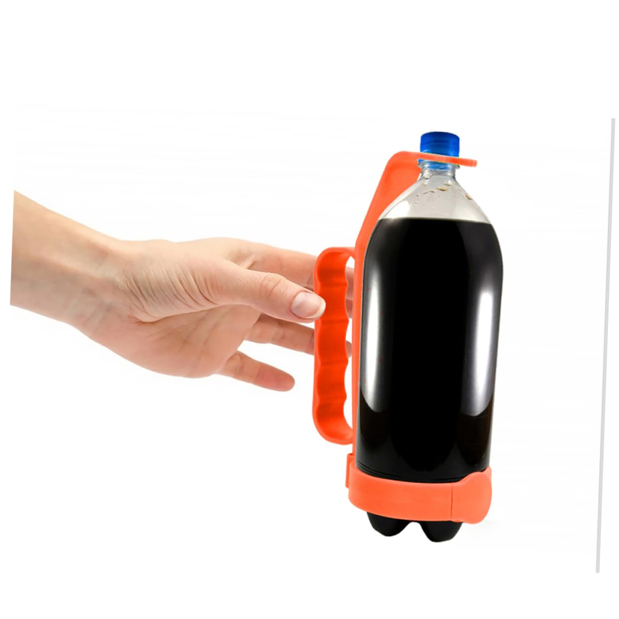 PRETYZOOM 4 Stück -Griff flaschenhalter Getränke Sprite Flaschengriff aus Kunststoff Haltegriff für Trinkflaschen Soda-Gießgriff Flaschenträger mit Griff Soda-Flaschengriff Plastik