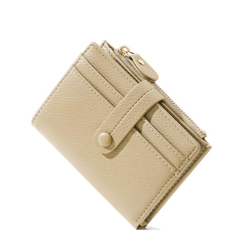 Small Wallets for Women RFID Blocking Bifold Womens Pu Wallet with Zipper Coin Purse Slim Thin Compact Credit Card Wallet