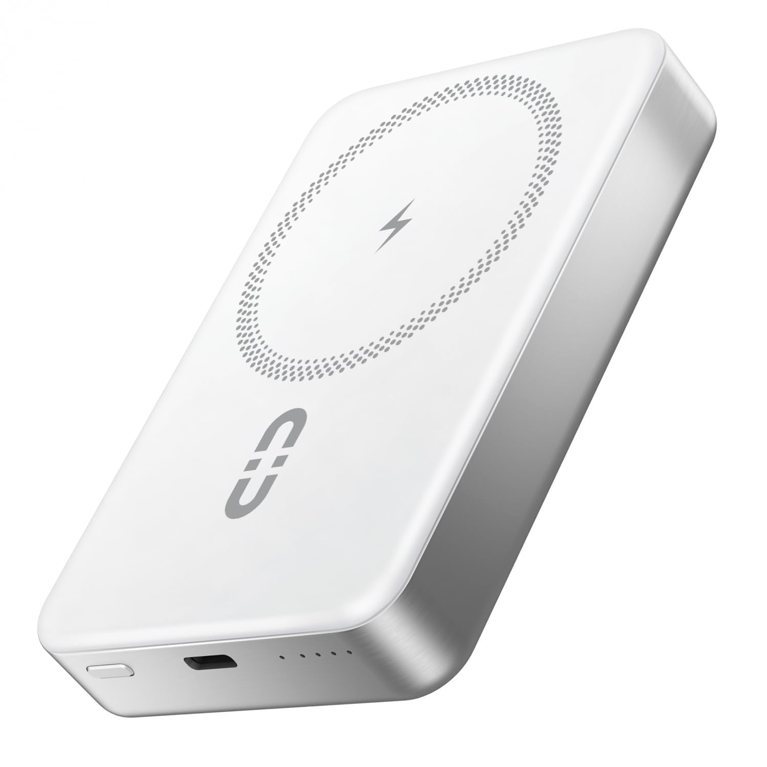 Amazon | モバイルバッテリー MagSafe対応 ワイヤレス充電器 小型