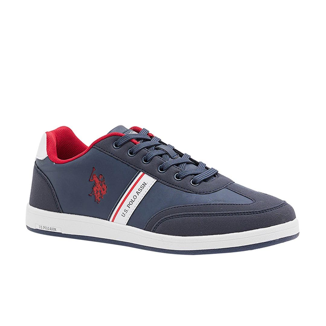 U.S. POLO ASSN Men 3W Kares Wt 3Prm Lace-Ups Sneakers 41 EU Navy