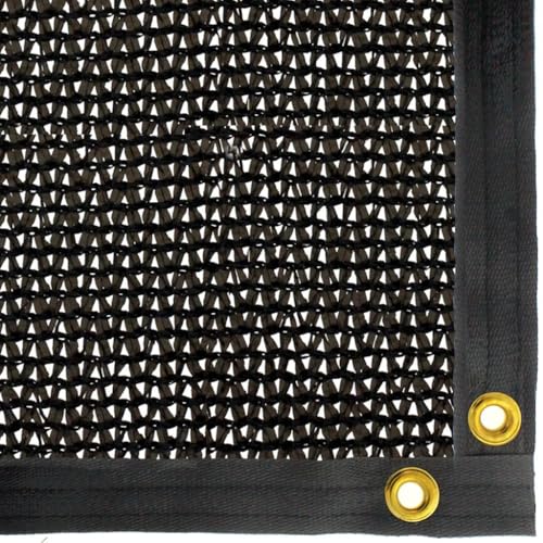Be Cool Solutions 90% Black Outdoor Sun Shade Canopy: UV Protection Shade Cloth| Lightweight, Easy Setup Mesh Canopy Cover with Grommets| Sturdy, Durable Shade Fabric for Garden, Patio & Porch 20'x24'