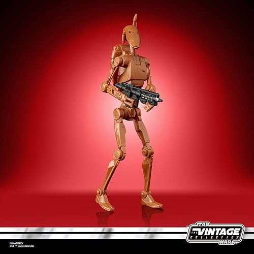 Miniatura 8 de Star Wars The Vintage Collection Battle Droid, figura de acción de Clone Wars de 3.75 pulgadas