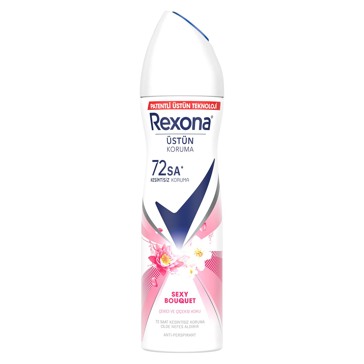 Rexona Kadın Sprey Deodorant Sexy Bouquet 150 ml (6 paketi)
