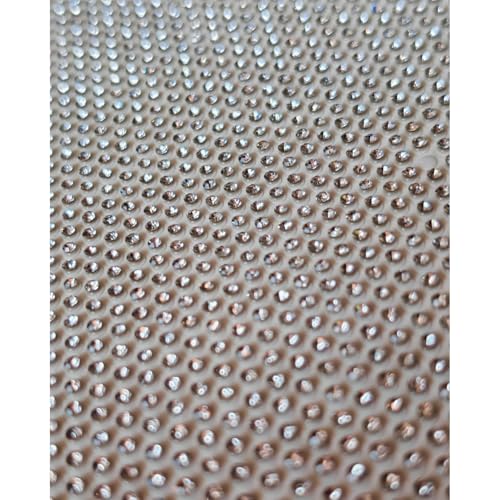 VAMA Fashions White Crystals Rhinestones Round Shape Flatback Nail Art Craft Decoration Manicure Pedicure DIY Designs Wedding Gems Stone Accessories Sheet for Women & Girls