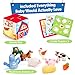 hahaland Baby Seek and Find Sensory Farm Animals Plush - 13 PCS Whats Inside Box with Rattle Crinkle Squeaker 9 Month Old Baby Toys 6-12 Months Montessori Toys for 6 Month Old Gifts Stocking Stuffers