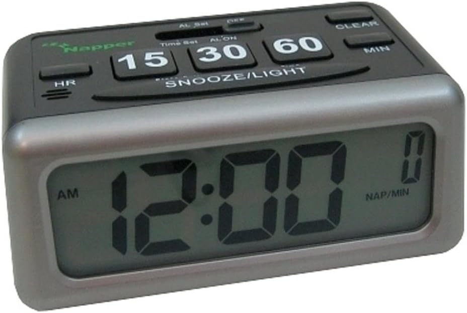 Alarm Clock - Set your Own Nap Time! LCD Screen Display