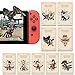 Price comparison product image Coltum NFC Cards for Monster Hunter Rise NFC Amiibo Card Compatible Switch, Switch Lite.Including: Palamute, Palico, Magnamalo.Mini Cards Pack of 9