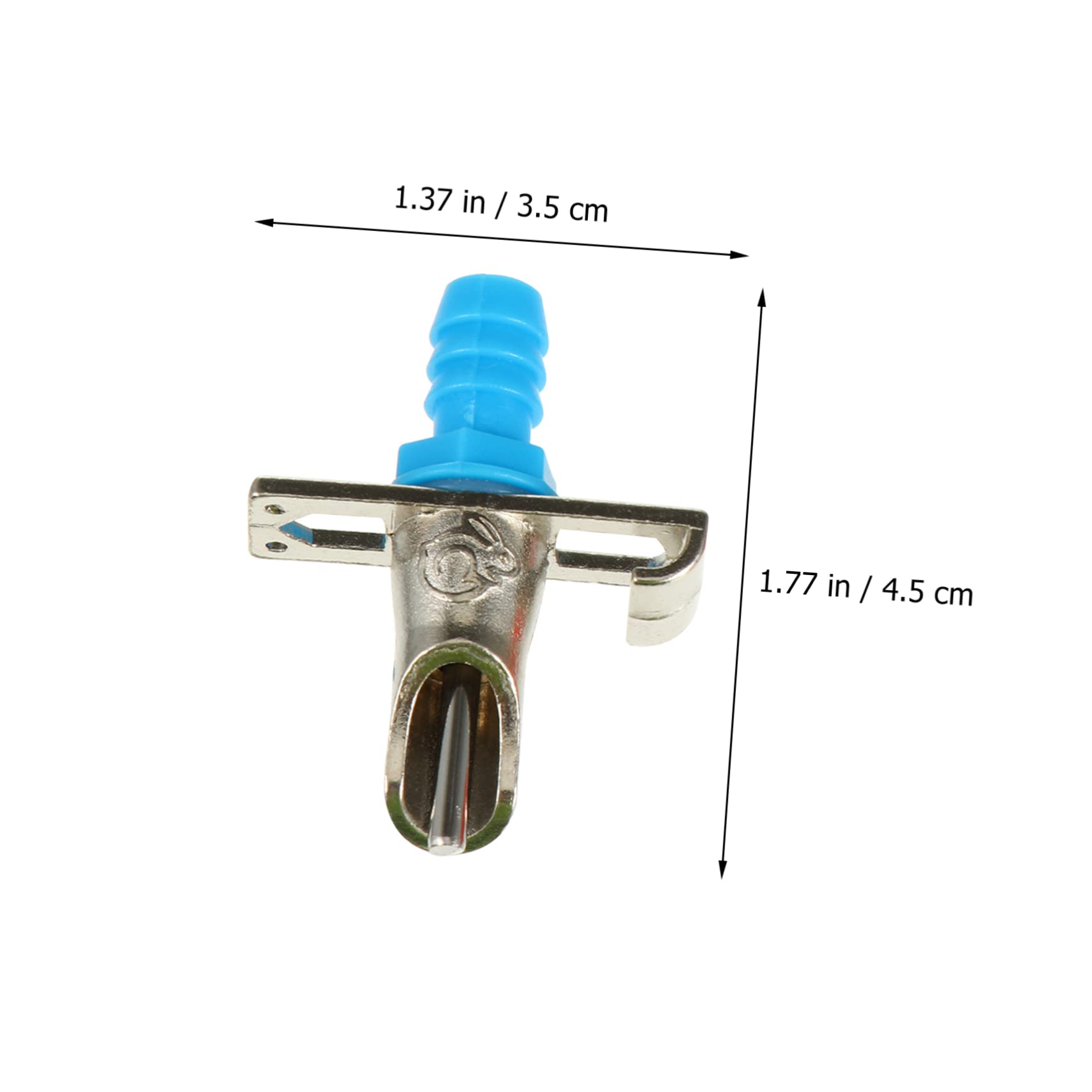 VANZACK 30pezzi Distributore Automatico Per Conigli Abbeveratoio Con Doppia Molla Facile Da Installare e Resistente Per Piccoli Animali Design Splash Struttura Durevole
