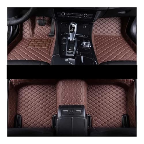 Tapis de sol KIA K3 2001-2008 de finition supérieure teinte café