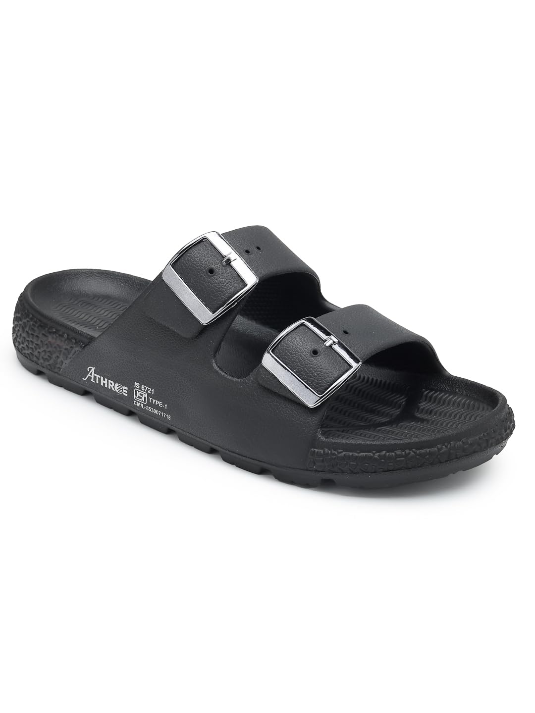 Women Slippers Soft Double Buckle Ladies Chappal Lightweight Daily Wear Slipper for Woman Stylish Casual Outdoor Home Use Women Flip Flops Pack of 1-image-25
