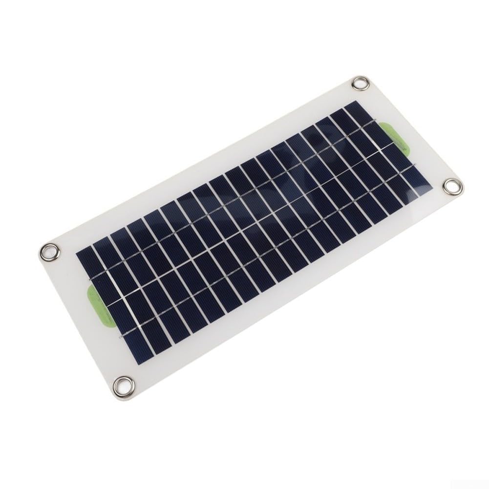 30 W Termoventilatore solare portatile 12 V per veicoli e campeggio, modulo solare in silicone cristallino 145 x 330 mm, calore rapido per esterni, nero