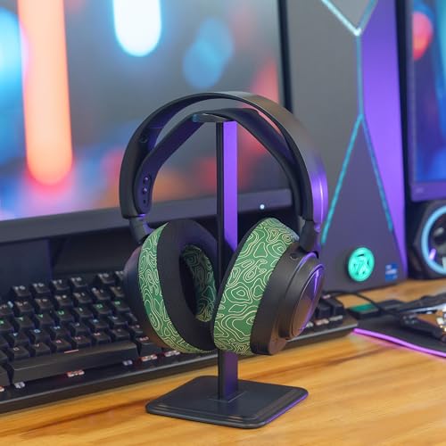 Image of WC Freeze Nova Pro Wireless - Cooling Gel Earpads for Arctis Nova Pro Wireless, Nova Elite & Nova Pro Omni (Doesn't Fit Other Models), by Wicked Cushions, Extra Thick & Comfortable | Emerald Tide