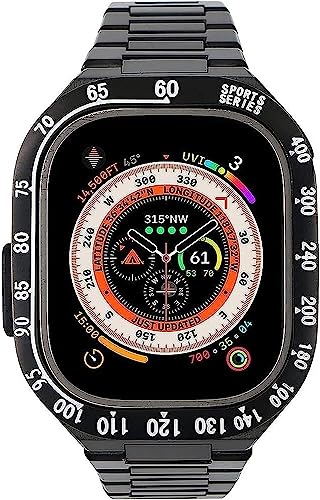 Bracelet de montre en acier Apple Watch Ultra 49mm homme 8/7