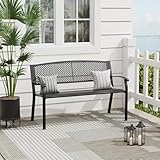 Facile à assembler et nécessite peu d'entretien : instructions simples et claires pour un assemblage rapide et facile. Et le banc de jardin est conçu pour un faible entretien, assurant une durabilité durable avec un minimum d'effort. Sa construction robuste et ses matériaux de haute qualité facilitent le nettoyage et l'entretien