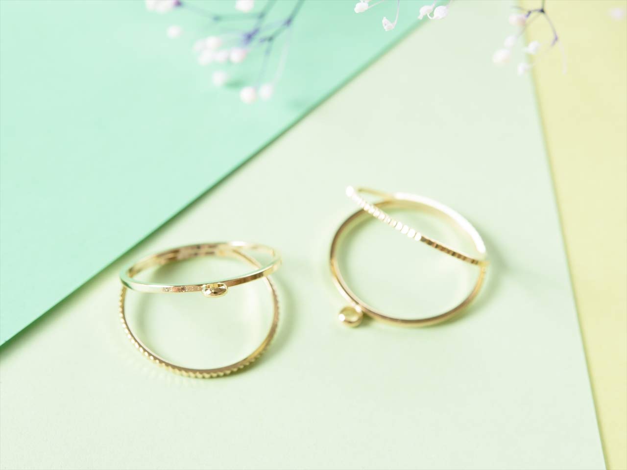 金属製リングパーツ Amazon | 紗や工房 リングパーツ カン付ダブルリング カット入り 19mm