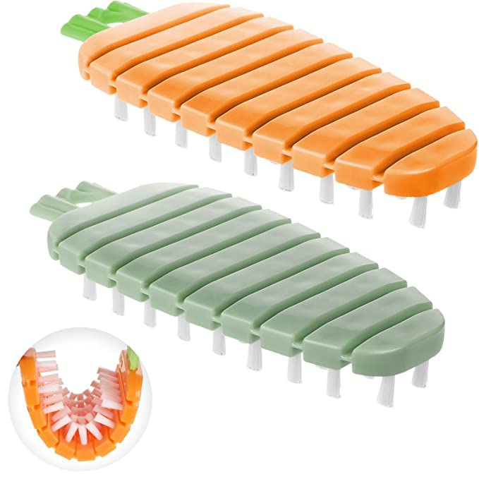 CLIPPER Flexible Vegetable Brush Fruit and Vegetable Cleaning Brushes