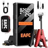 El paquete incluye: 1 arrancador de energía portátil, 1 cable de carga, 1 manguera de aire compatible, 1 cable de arranque, 1 bolsa de almacenamiento, 1 manual de instrucciones en alemán. Si tiene alguna pregunta sobre el arrancador de energía del vehículo, no dude en contactarnos. Le ayudaremos dentro de las 24 horas