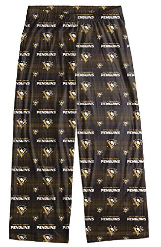 FOCO Pittsburgh Penguins Men's Scatter Pattern Pajama Lounge Multi Color Pants