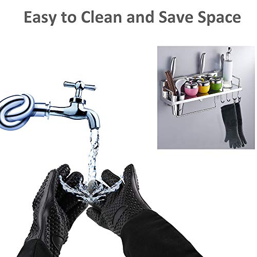 Efagl EFAGL001 Extra Long Professional Silicone Oven Mitts thumb #6