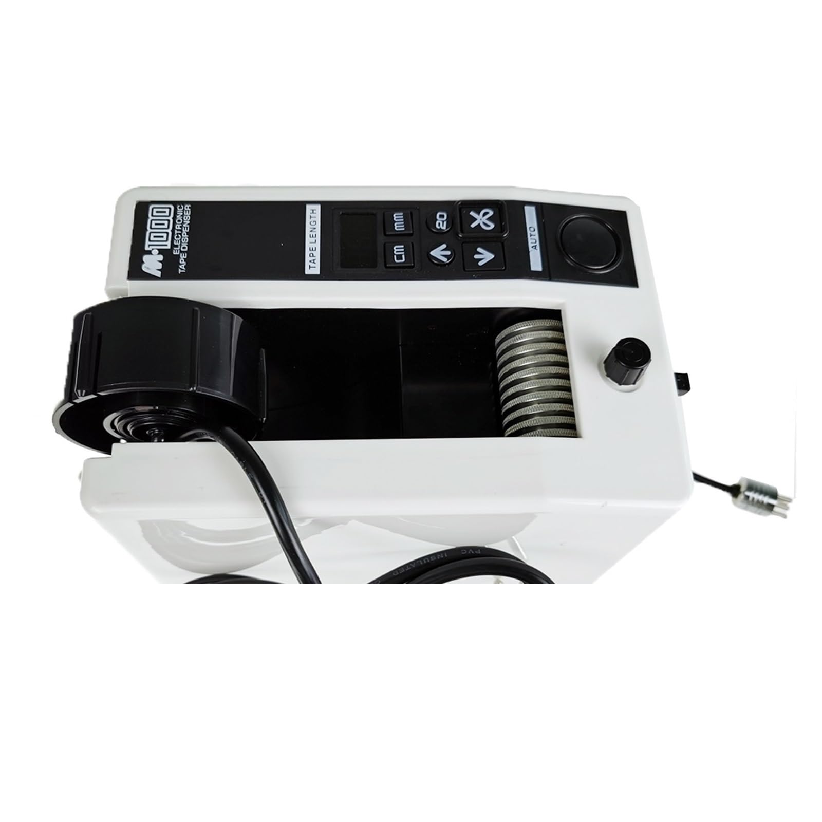 Distributore di nastro adesivo, Distributore automatico di imballaggio, macchina for il taglio adesivo del nastro M-1000, distributore per spedizioni, scuole