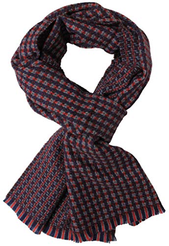 Foulard à carreaux homme en laine idéal pour affronter l'hiver
