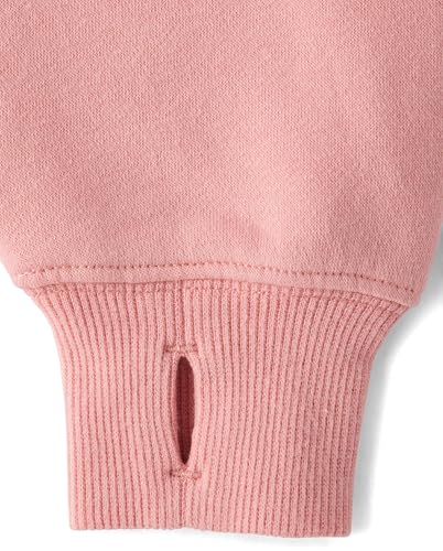 Image of The Children's Place Girls' Active Long Sleeve Hooded Sweatshirt