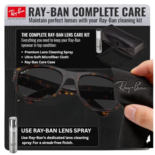 Image of Ray-Ban RB2289 MEGA BALORAMA Square Sunglasses with Official Eyewear Kit