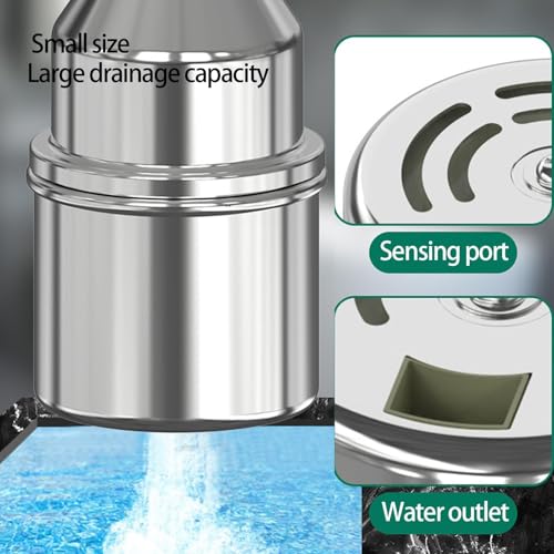 Réservoir d'eau automatisé avec robinet flottant et vanne d'arrêt en acier - 6