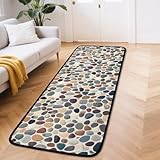 lakefvgk Stone Pattern Runner Rug for Hallways, Washable Kitchen Rugs, 2'x 6' Rugs Non Slip, Decorative Runners for Hallways, Areas Rug for Bedrooms, Living Rooms, Laundry Rooms, Bathrooms