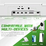 G-STORY 12,5" przenośny monitor dla Xbox Series S, FHD 1080P przenośny ekran dla Xbox Series S, IPS Gaming Monitor Screen dla Xbox Series S z podwójnymi głośnikami, HDMI, HDR, FreeSync, Game Mode